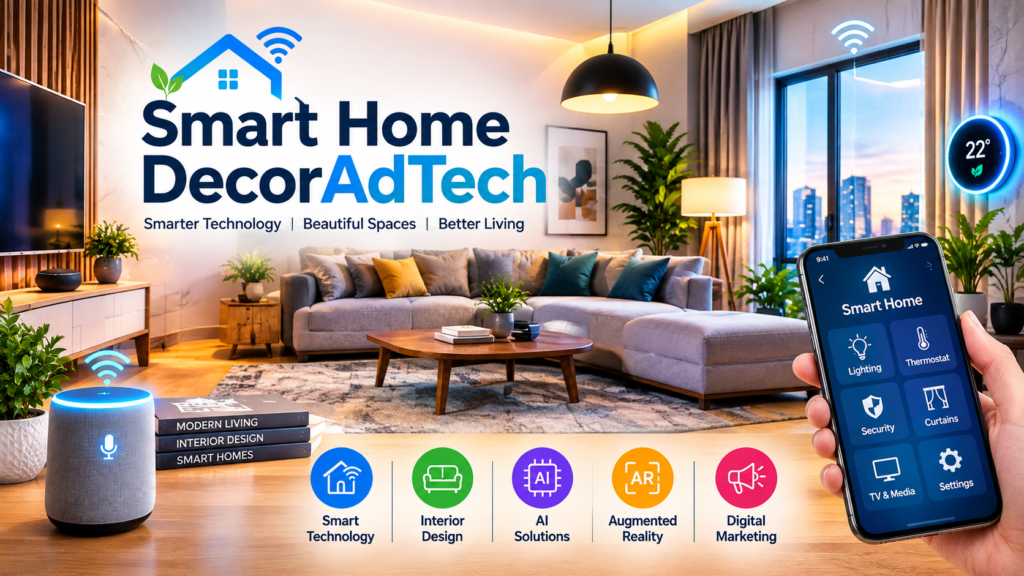 Smart Home DecorAdTech: The Future of Modern Home Design