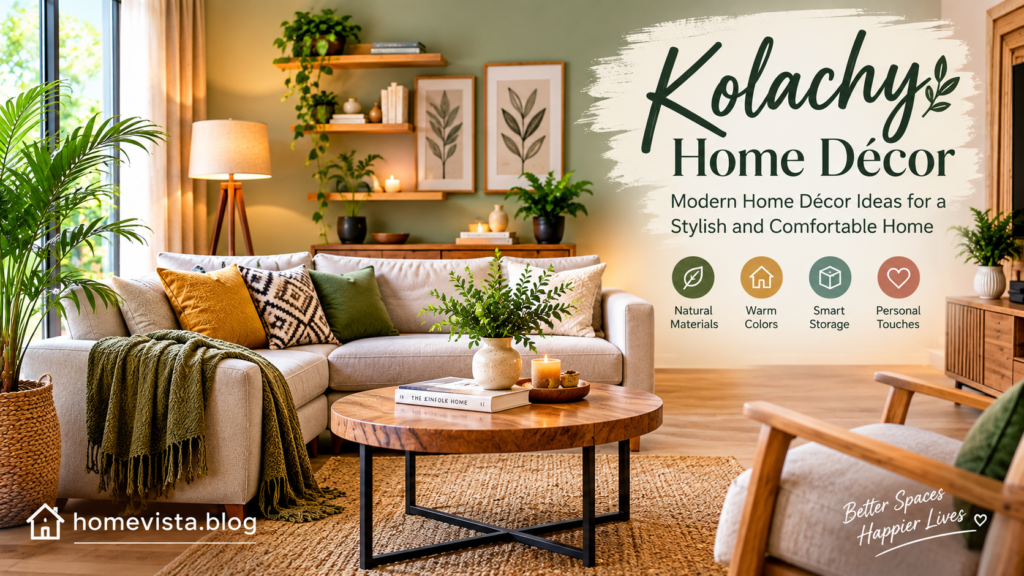 Kolachy: Modern Home Décor Ideas for a Stylish and Comfortable Home