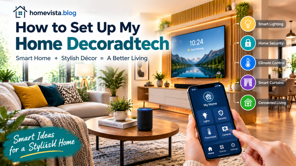 How to Set Up My Home Decoradtech: Easy Smart Home Setup Guide