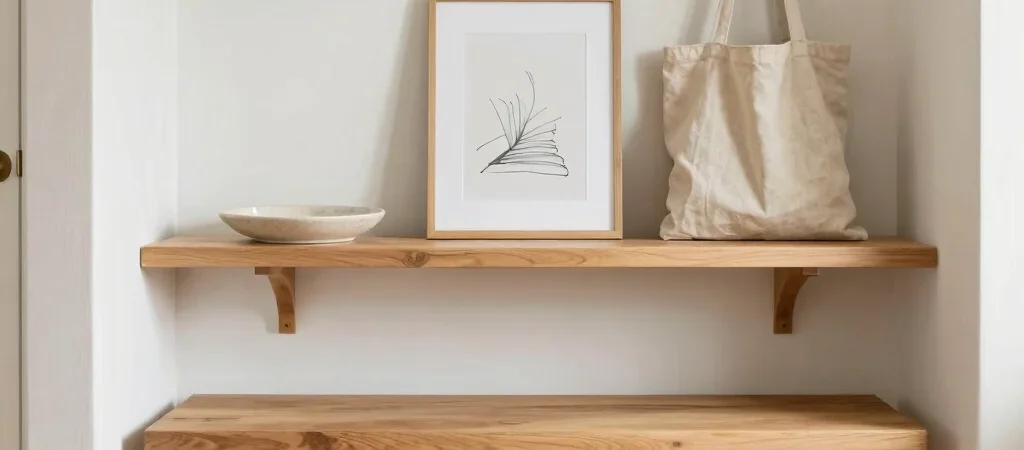 How to Style a Functional Entryway Nook over the Weekend