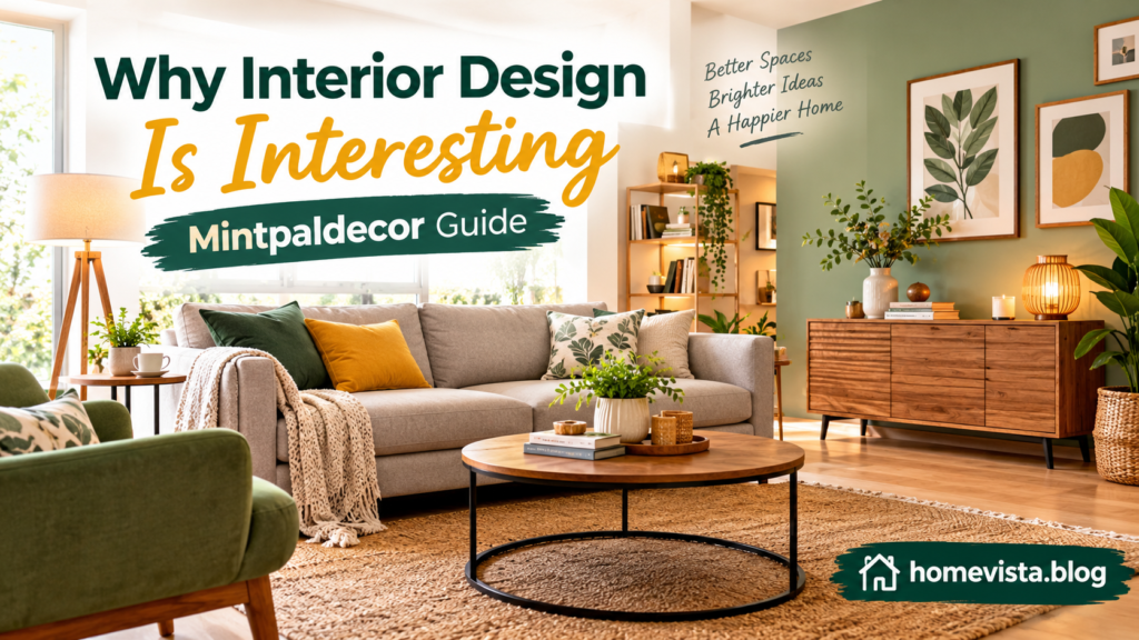 Why Interior Design Is Interesting: Mintpaldecor Guide