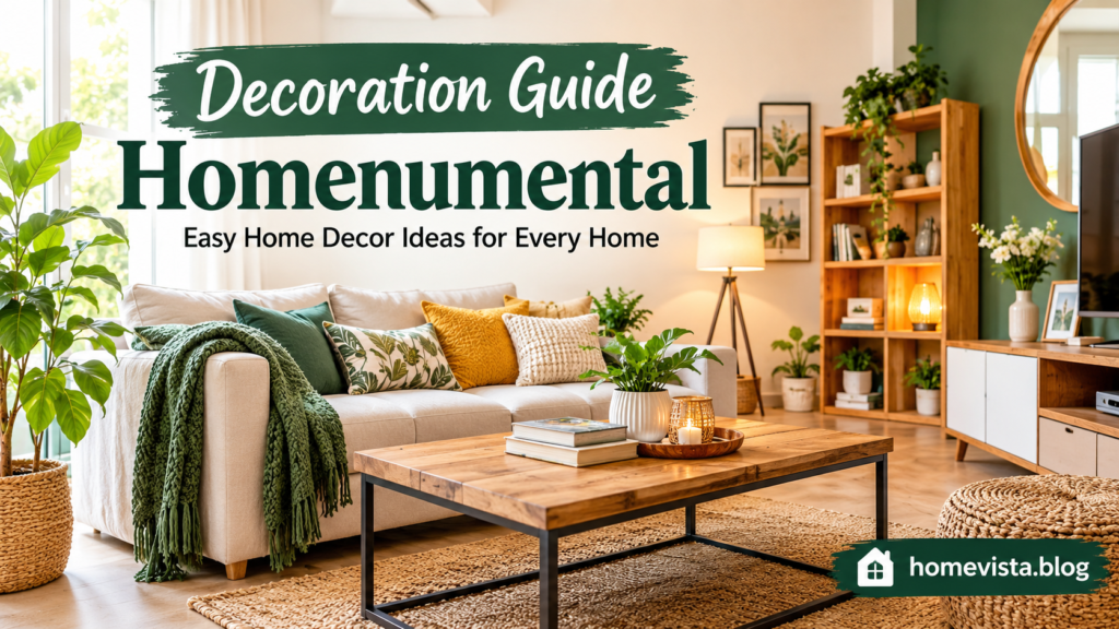 Decoration Guide Homenumental: Easy Home Decor Ideas for Every Home