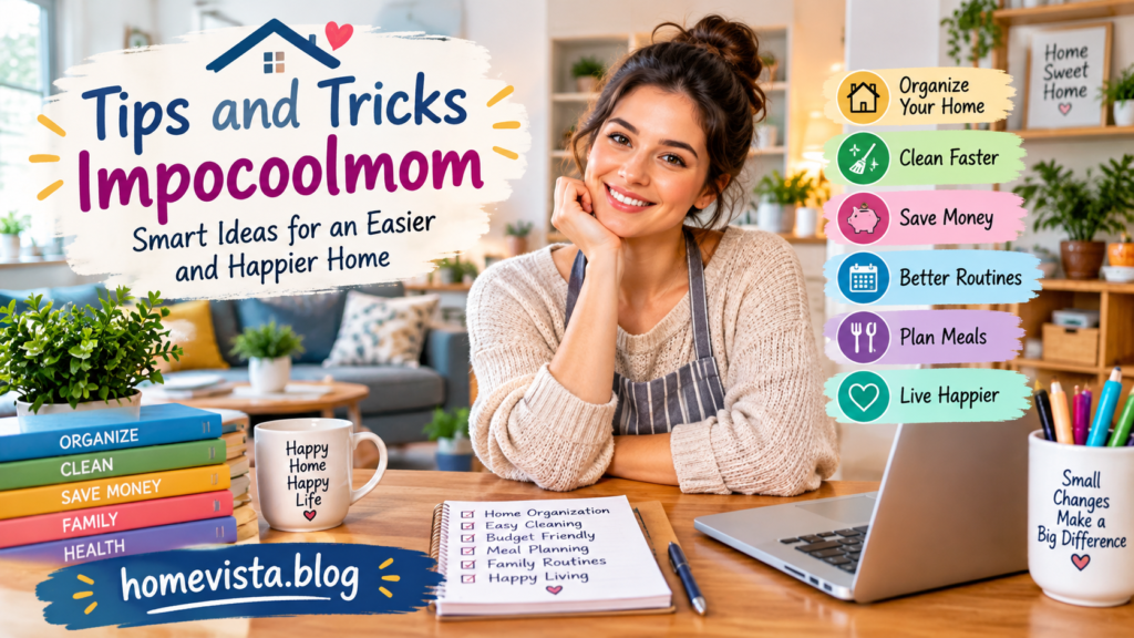 Tips and Tricks Impocoolmom: Simple Home and Family Ideas